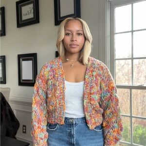 Princess Polly Colorful Knit Cardigan